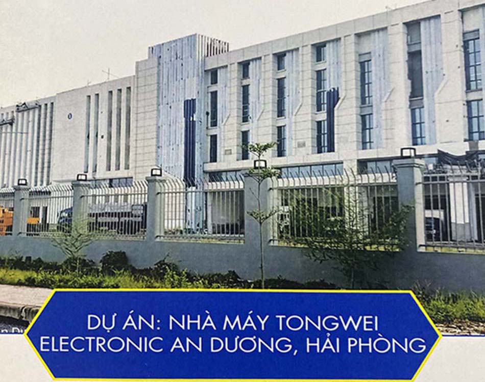 Sơn đá tại  nhà cung cấp Tongwei Electronic An Dương Hải Phòng